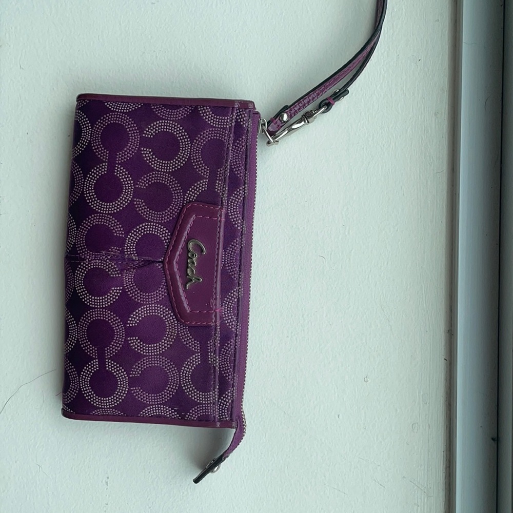Purple Coach Wrislet